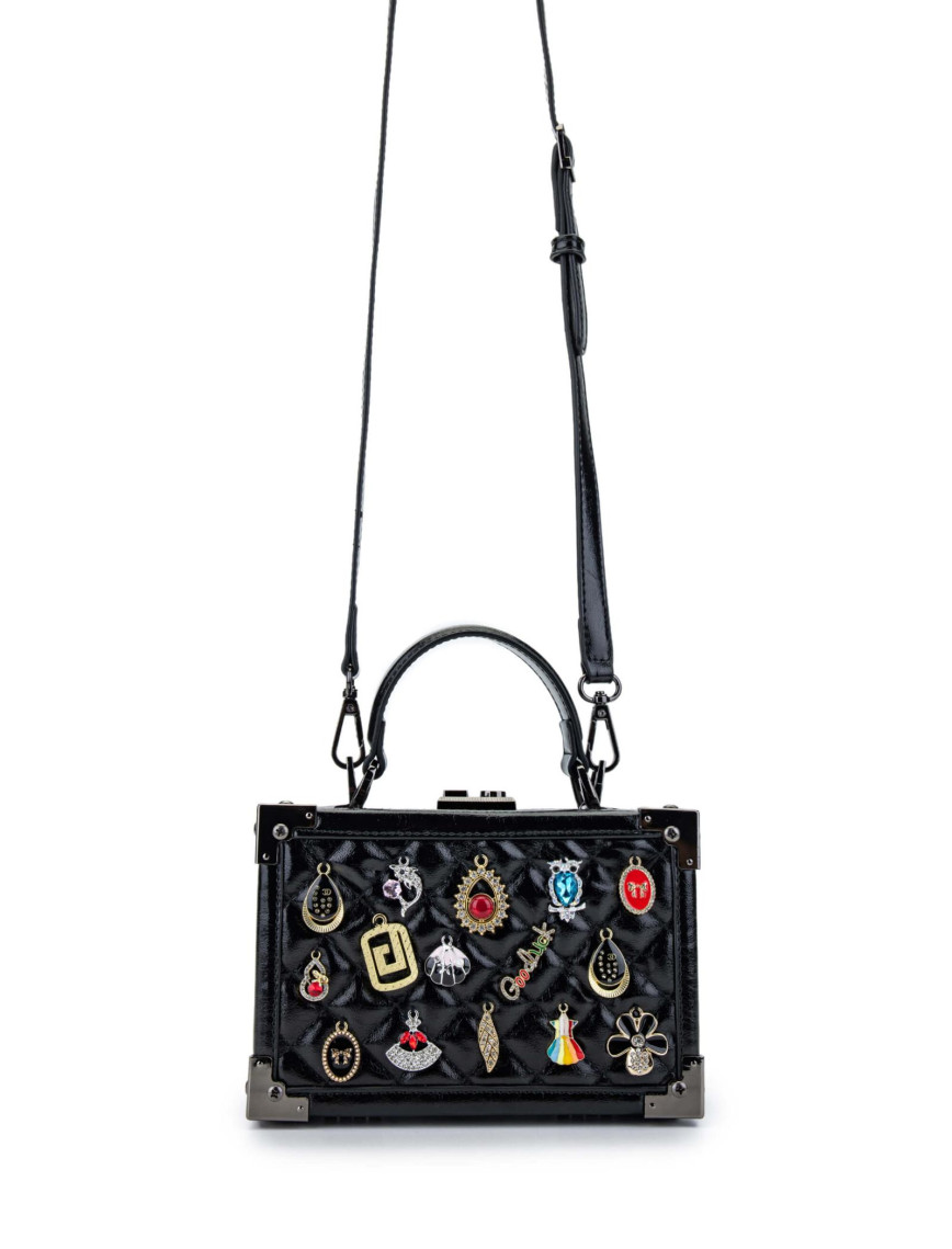 Tamer Tanca Kadın Vegan Siyah Kol Çantası