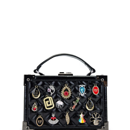 Tamer Tanca Kadın Vegan Siyah Kol Çantası