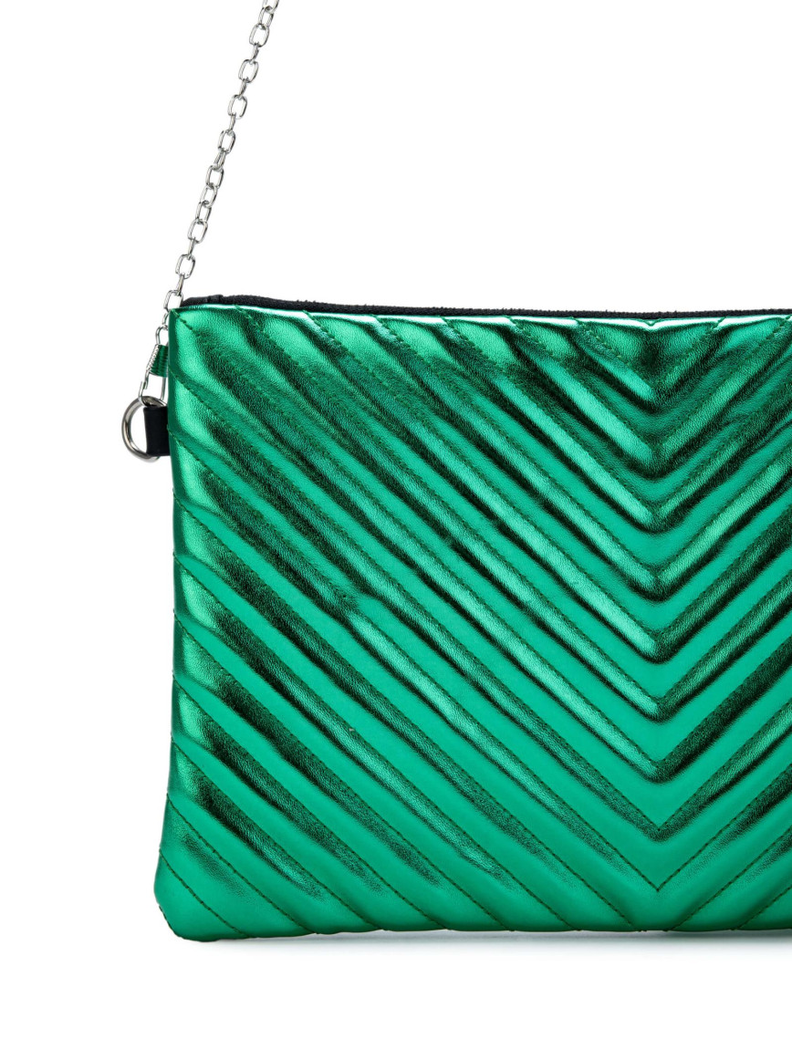 Tamer Tanca Kadın Vegan Yeşil El Çantası