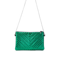 Tamer Tanca Kadın Vegan Yeşil El Çantası