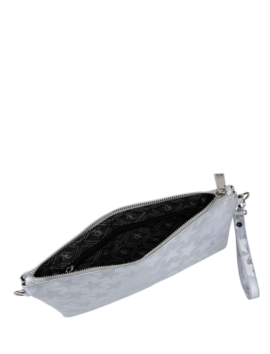 Tamer Tanca Kadın Vegan Gümüş El Çantası