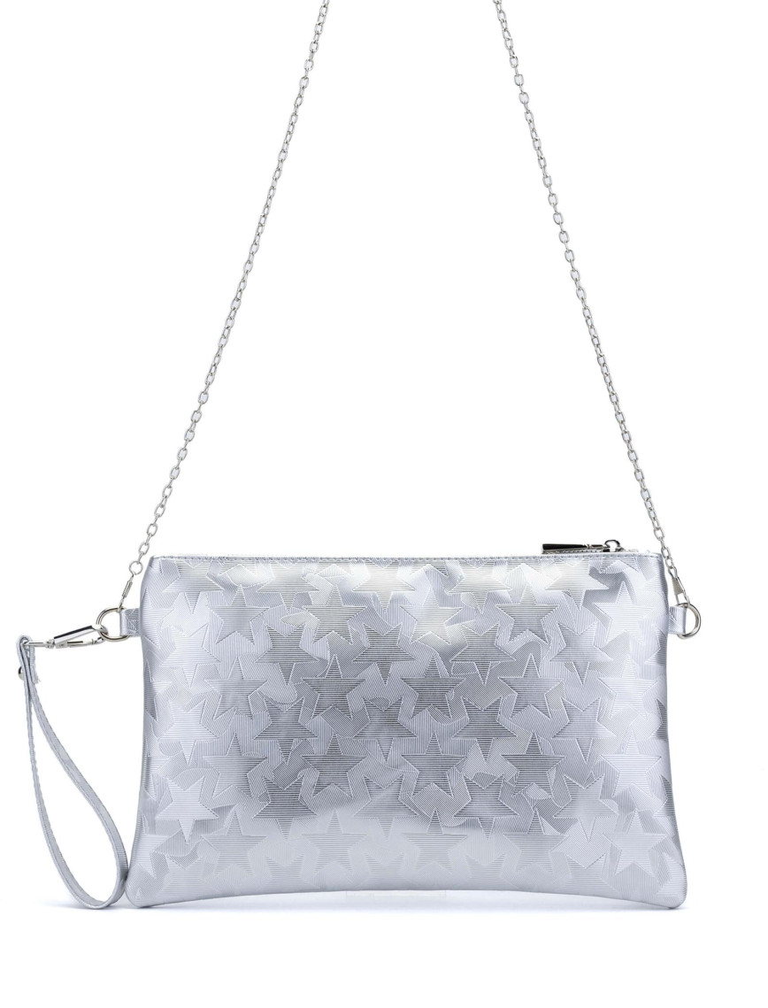 Tamer Tanca Kadın Vegan Gümüş El Çantası