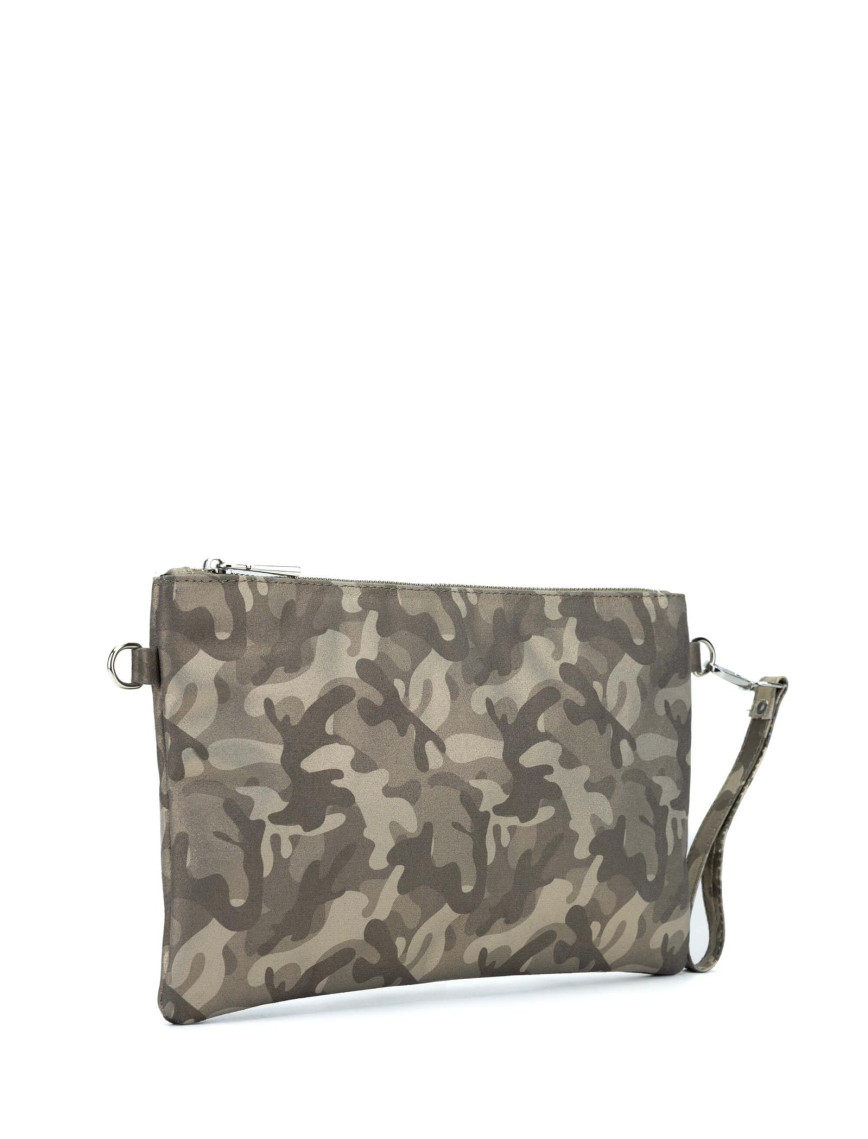 Tamer Tanca Kadın Vegan Kamuflaj El Çantası