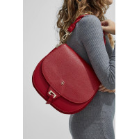 Tamer Tanca Kadın Hakiki Deri Kırmızı Kol Çantası