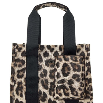 Tamer Tanca Kadın Vegan Leopar Omuz Çanta