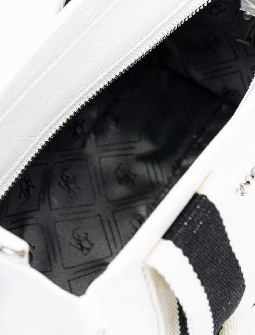 Tamer Tanca Kadın Vegan Beyaz Omuz Çanta