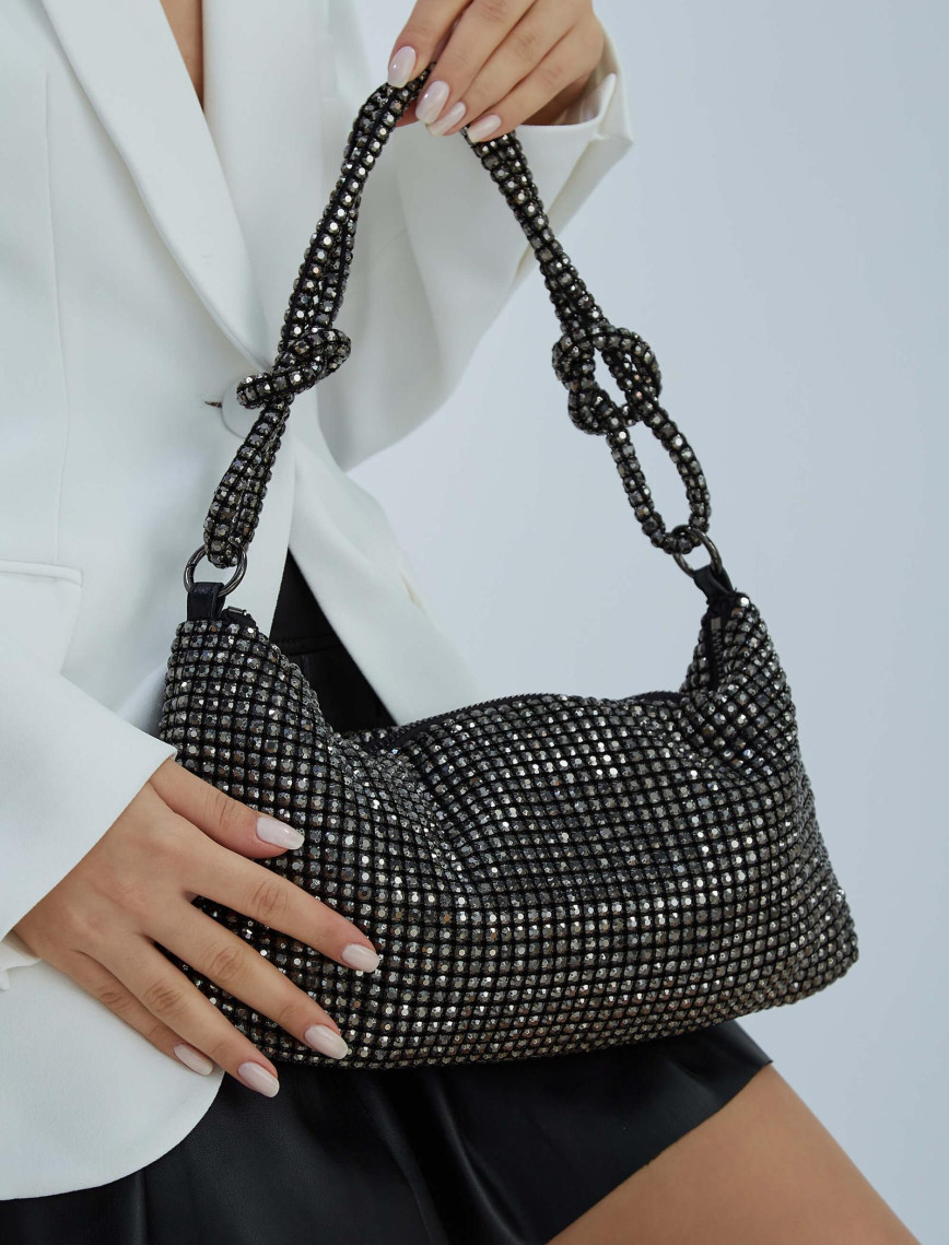 Tamer Tanca Kadın TAS Metalik Abiye Çanta