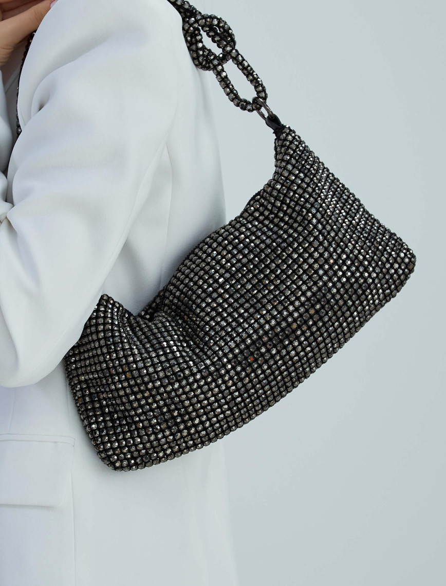 Tamer Tanca Kadın TAS Metalik Abiye Çanta