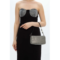 Tamer Tanca Kadın Vegan Gri Kol Çantası