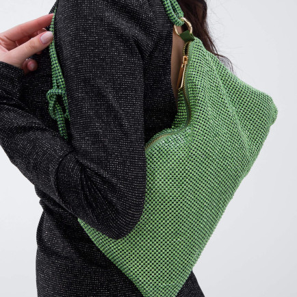 Tamer Tanca Kadın Vegan Yeşil Kol Çantası