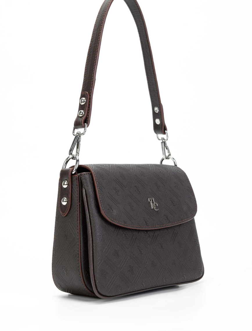 Tamer Tanca Kadın Vegan Kahverengi Postacı Çanta