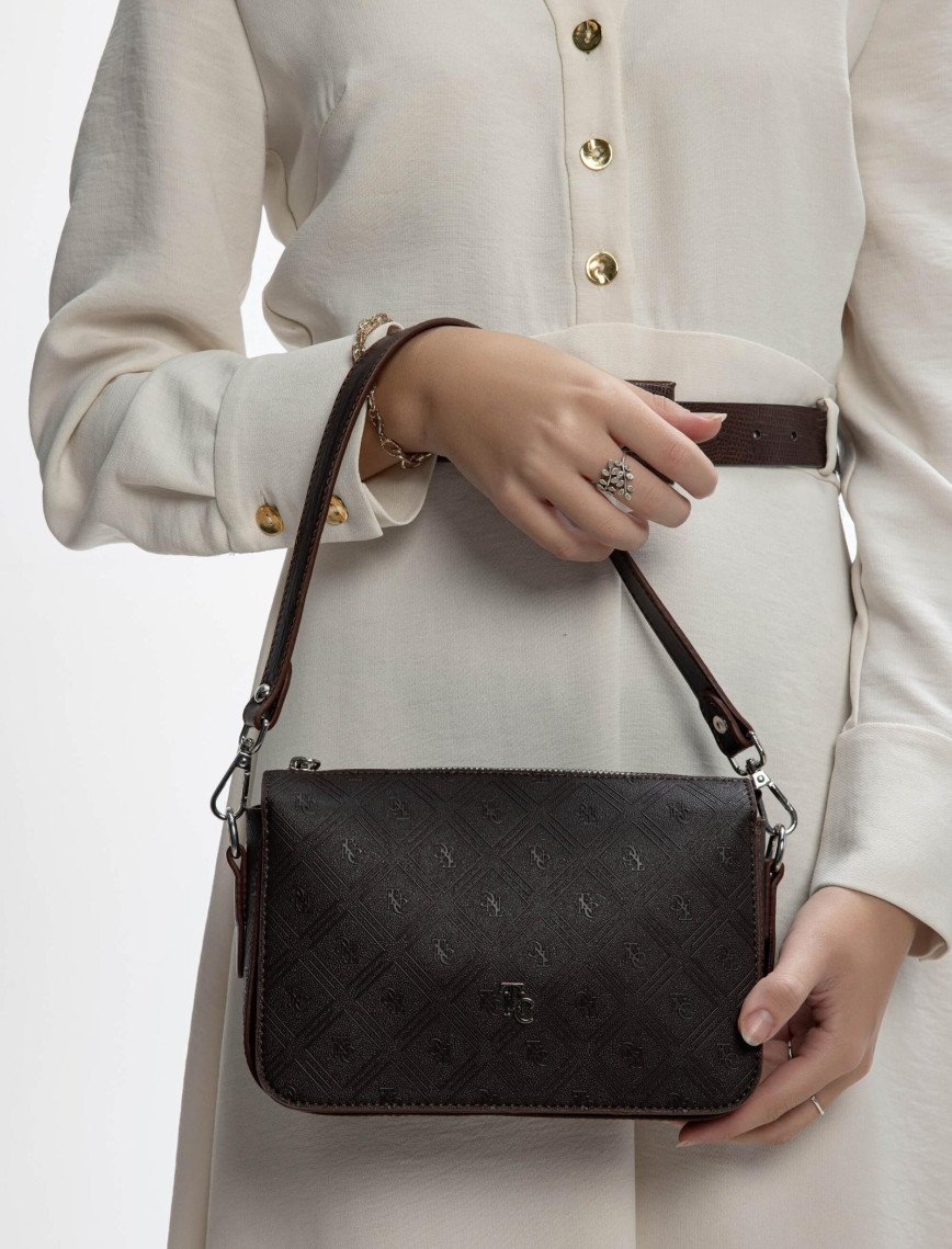 Tamer Tanca Kadın Vegan Lacivert Postacı Çanta