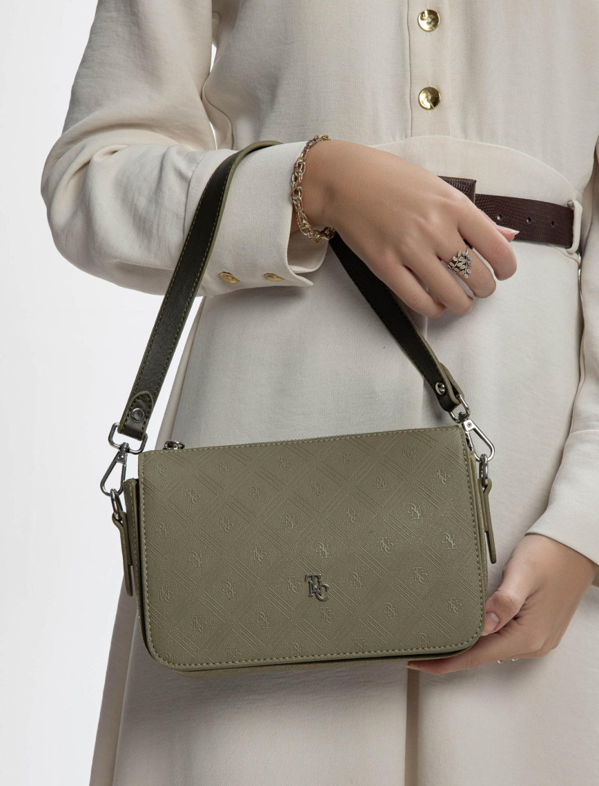 Tamer Tanca Kadın Vegan Lacivert Postacı Çanta