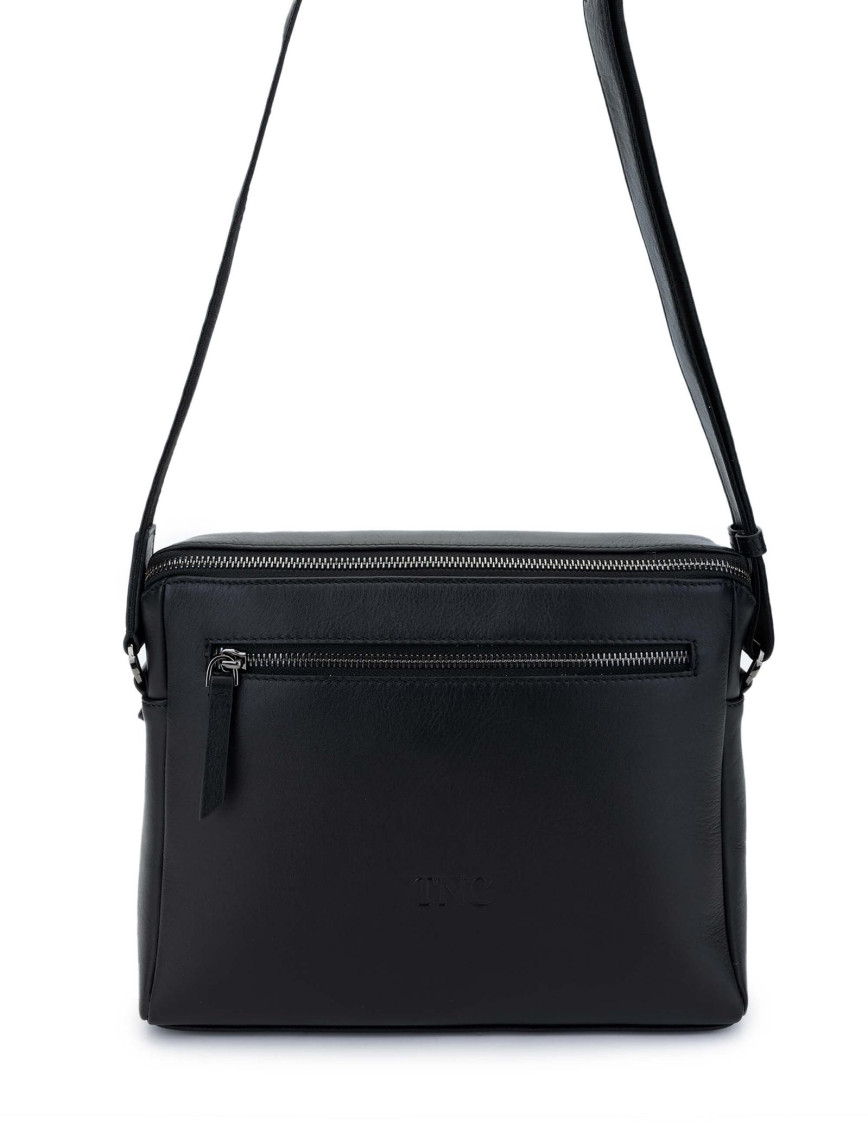 Tamer Tanca Erkek Hakiki Deri Yeşil Postacı Çanta