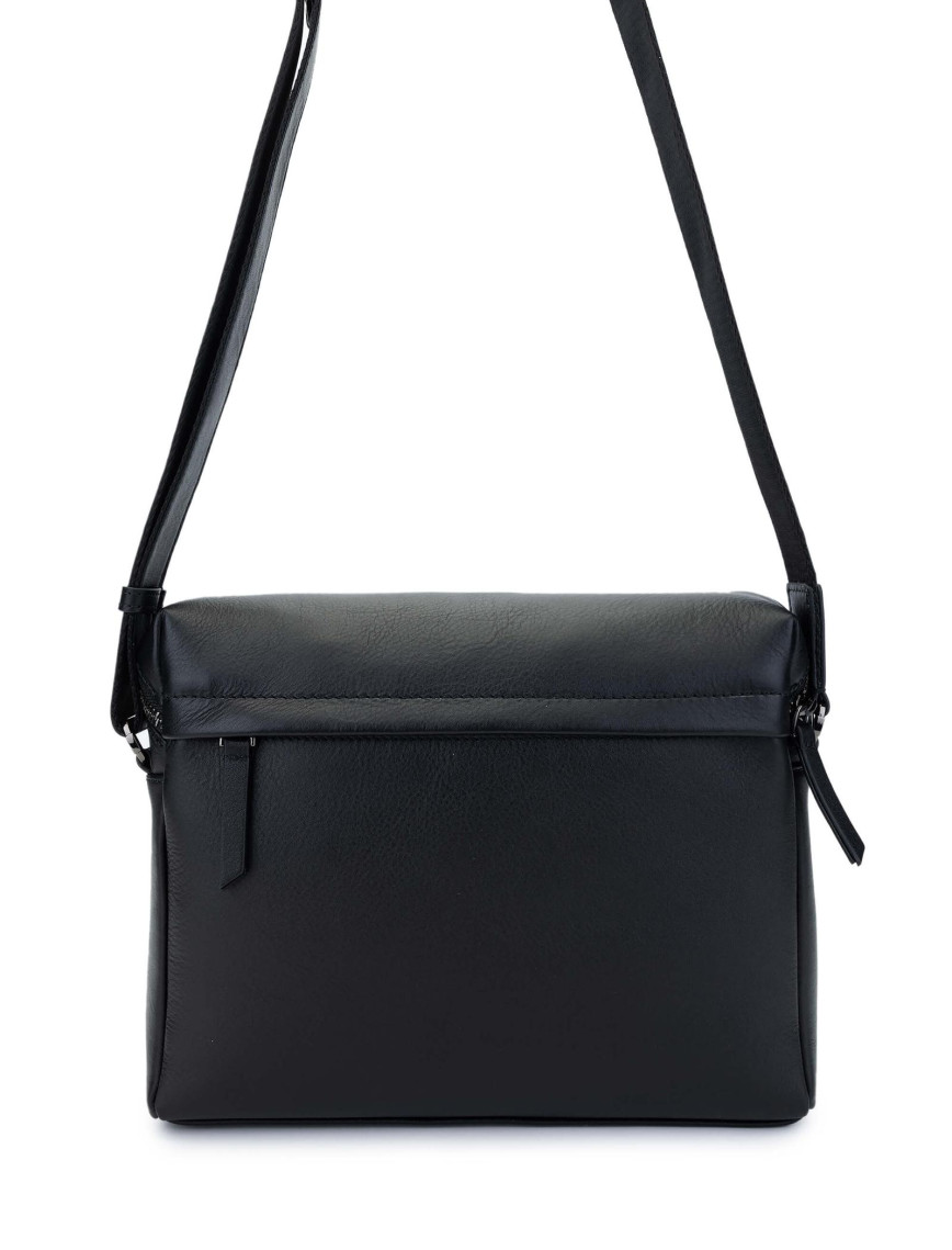 Tamer Tanca Erkek Hakiki Deri Siyah Postacı Çanta