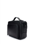 Tamer Tanca Erkek Hakiki Deri Siyah Floter Postacı Çanta Tamer Tanca Erkek Hakiki Deri Siyah Floter Postacı Çanta