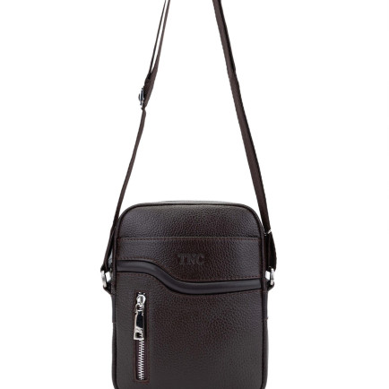 Tamer Tanca Erkek Hakiki Deri Kahverengi Postacı Çanta