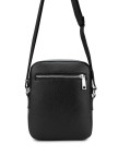 Tamer Tanca Erkek Hakiki Deri Siyah Floter Postacı Çanta Tamer Tanca Erkek Hakiki Deri Siyah Floter Postacı Çanta