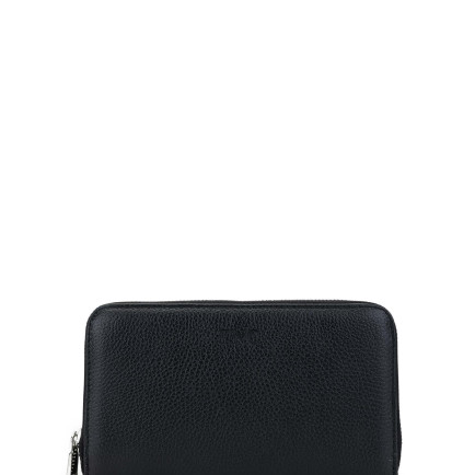 Tamer Tanca Erkek Hakiki Deri Siyah El Çantası