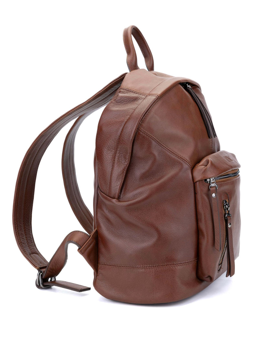 Tamer Tanca Erkek Hakiki Deri Taba Sırt Çantası