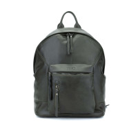 Tamer Tanca Erkek Hakiki Deri Yeşil Sırt Çantası