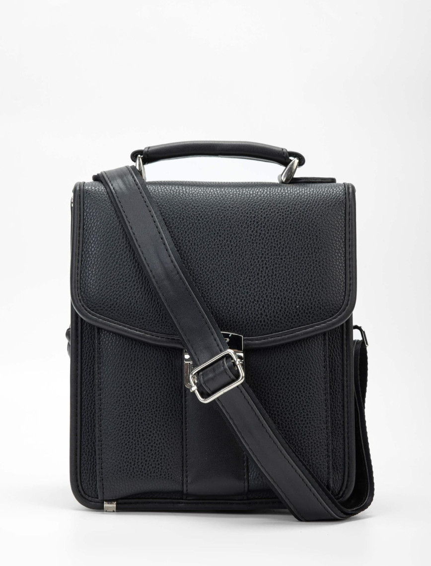 Tamer Tanca Erkek Vegan Siyah El Çantası Tamer Tanca Erkek Vegan Siyah El Çantası