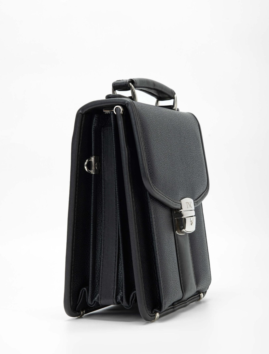 Tamer Tanca Erkek Vegan Siyah El Çantası Tamer Tanca Erkek Vegan Siyah El Çantası