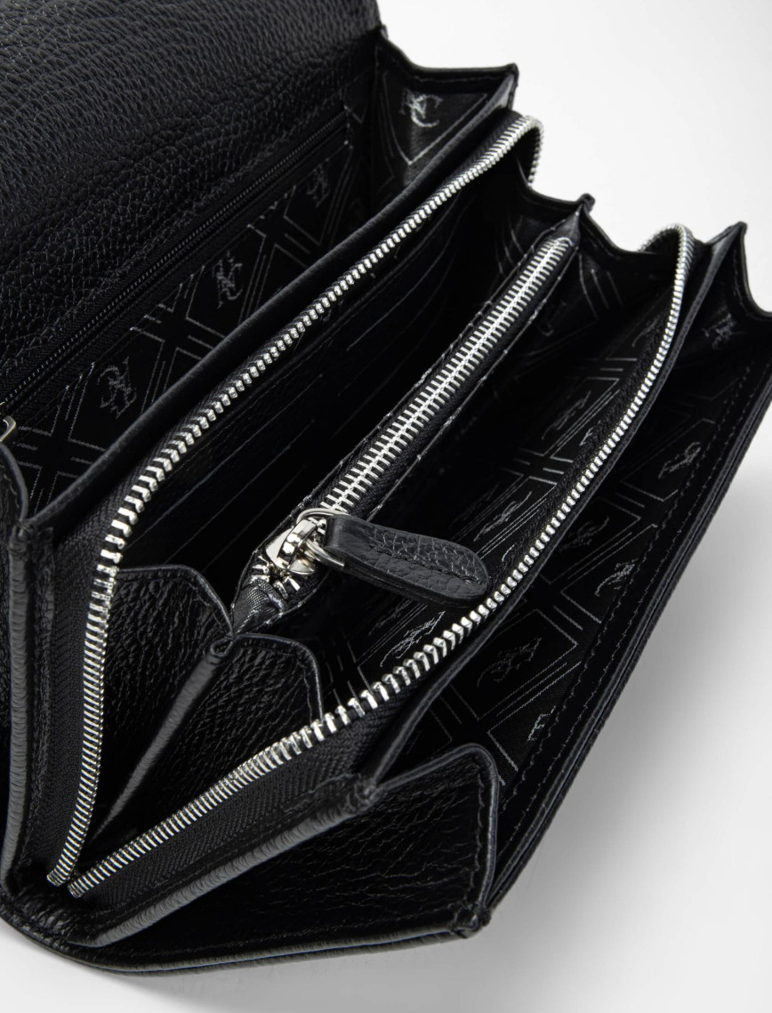 Tamer Tanca Erkek Hakiki Deri Siyah El Çantası Tamer Tanca Erkek Hakiki Deri Siyah El Çantası