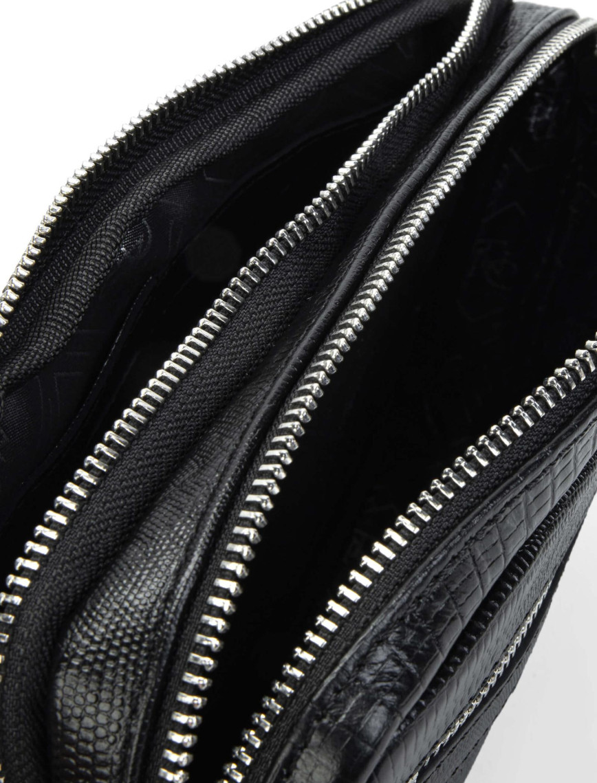 Tamer Tanca Erkek Hakiki Deri Siyah El Çantası Tamer Tanca Erkek Hakiki Deri Siyah El Çantası