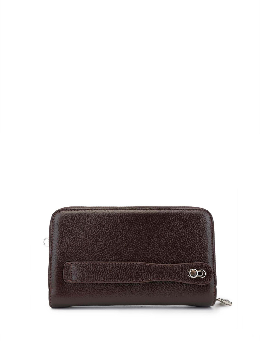 Tamer Tanca Erkek Hakiki Deri Kahverengi El Çantası Tamer Tanca Erkek Hakiki Deri Kahverengi El Çantası