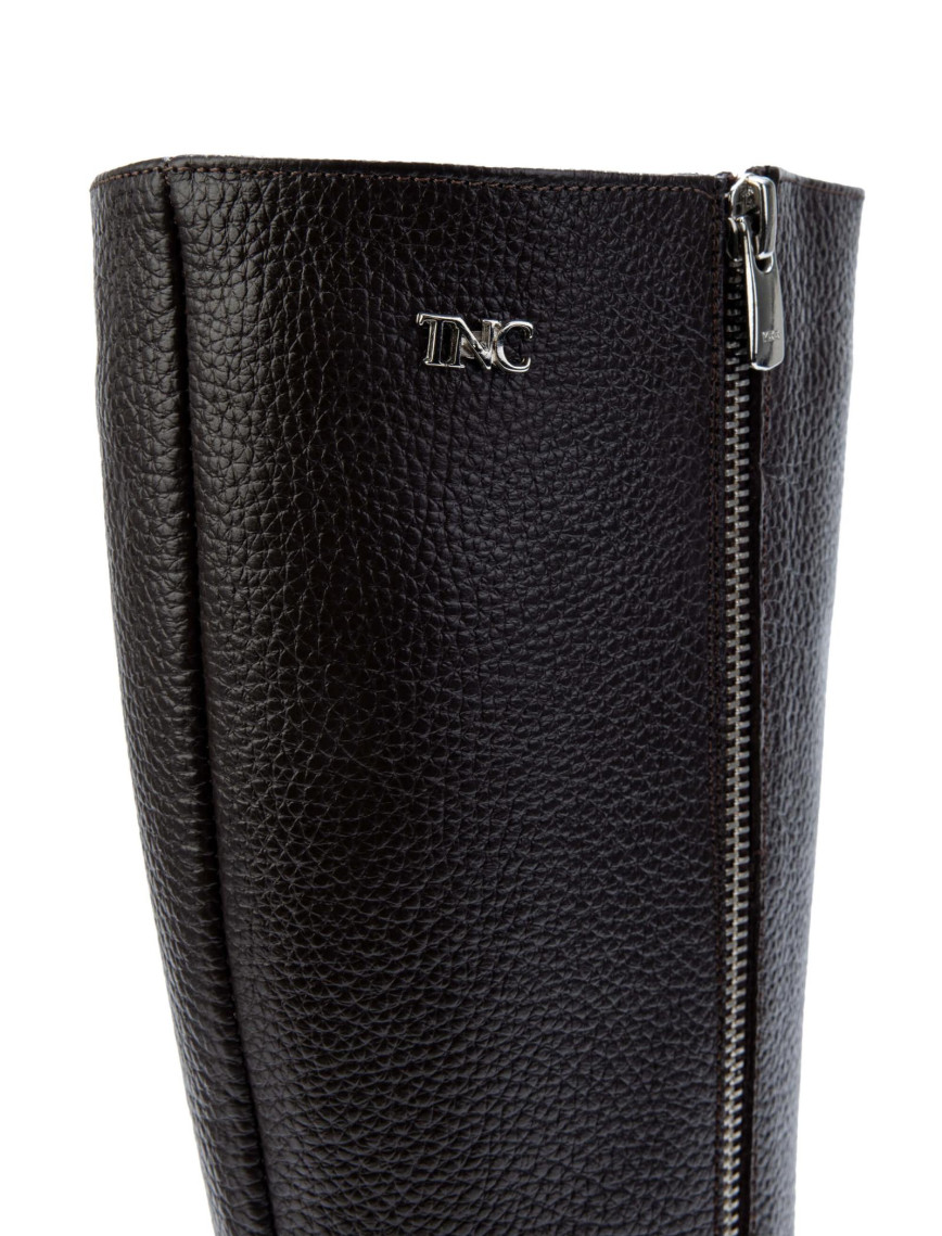 Tamer Tanca Kadın Hakiki Deri Kahverengi Floter Klasik Çizme Tamer Tanca Kadın Hakiki Deri Kahverengi Floter Klasik Çizme