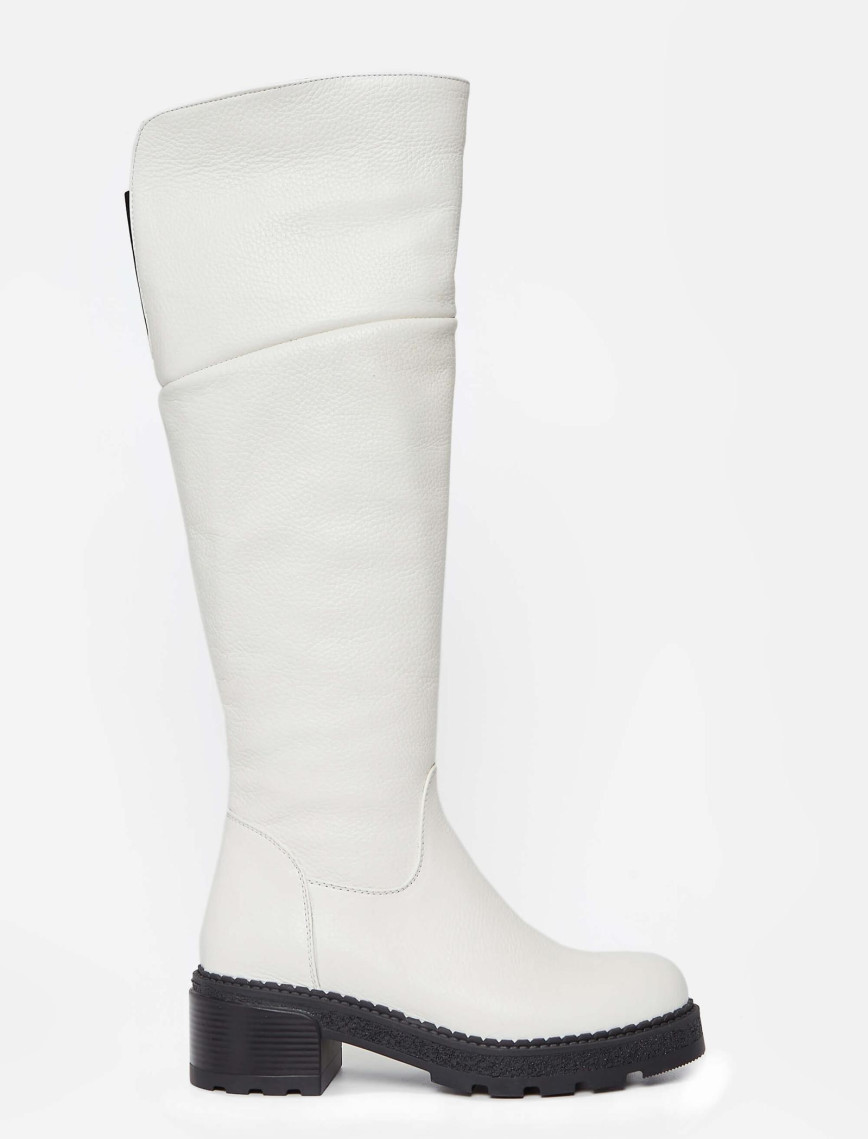 Tamer Tanca Kadın Hakiki Deri Yeşil Casual Çizme