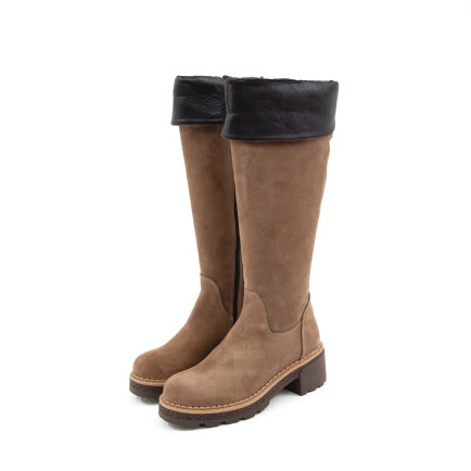 Tamer Tanca Kadın Hakiki Deri Kahverengi Casual Çizme