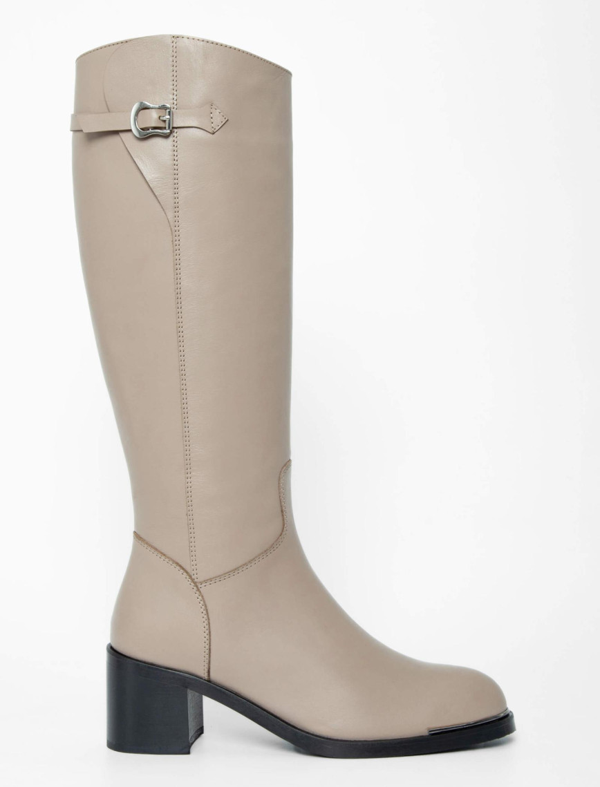 Tamer Tanca Kadın Hakiki Deri Vizon Casual Çizme Tamer Tanca Kadın Hakiki Deri Vizon Casual Çizme