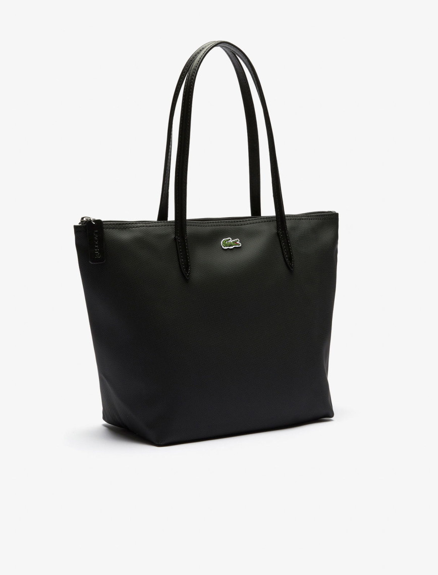 Lacoste Small L.12.12 Kadın Siyah Omuz Çantası Lacoste Small L.12.12 Kadın Siyah Omuz Çantası