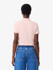 Lacoste L.12.D Kadın Slim Fit Pembe Polo Lacoste L.12.D Kadın Slim Fit Pembe Polo