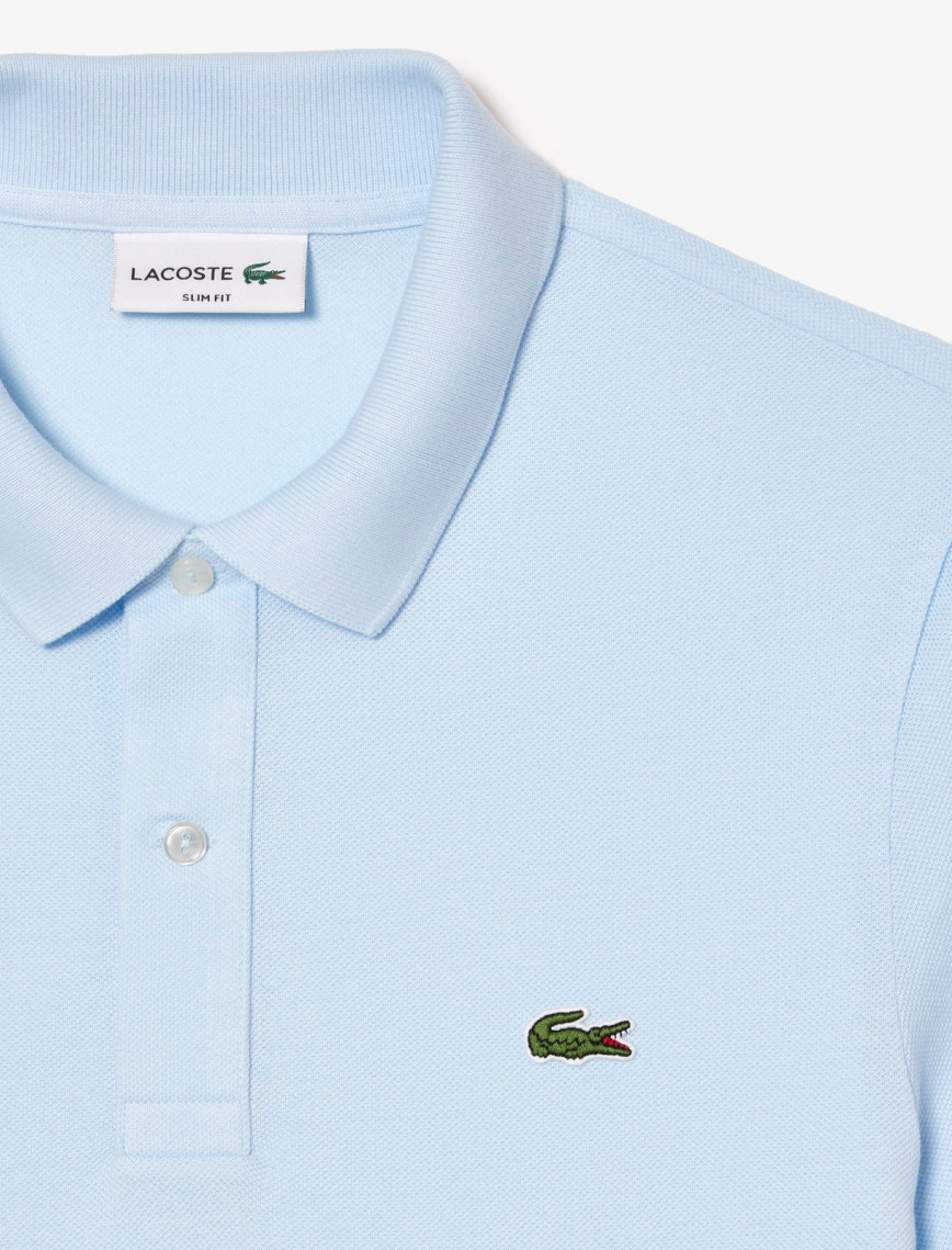 Lacoste L.12.12 Erkek Slim Fit Açık Mavi Polo Lacoste L.12.12 Erkek Slim Fit Açık Mavi Polo