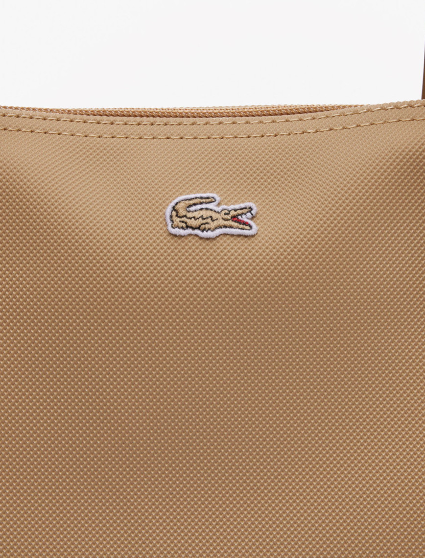 Lacoste Large L.12.12 Kadın Bej Omuz Çantası Lacoste Large L.12.12 Kadın Bej Omuz Çantası