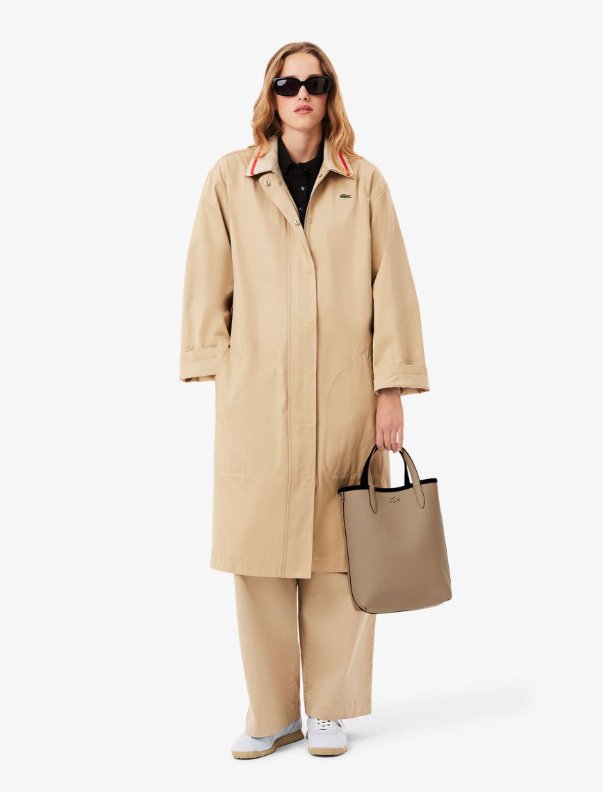 Lacoste Anna Kadın Çift Taraflı Siyah Omuz Çantası Lacoste Anna Kadın Çift Taraflı Siyah Omuz Çantası