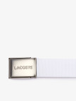 Lacoste L.12.12 Erkek Beyaz Kemer Lacoste L.12.12 Erkek Beyaz Kemer