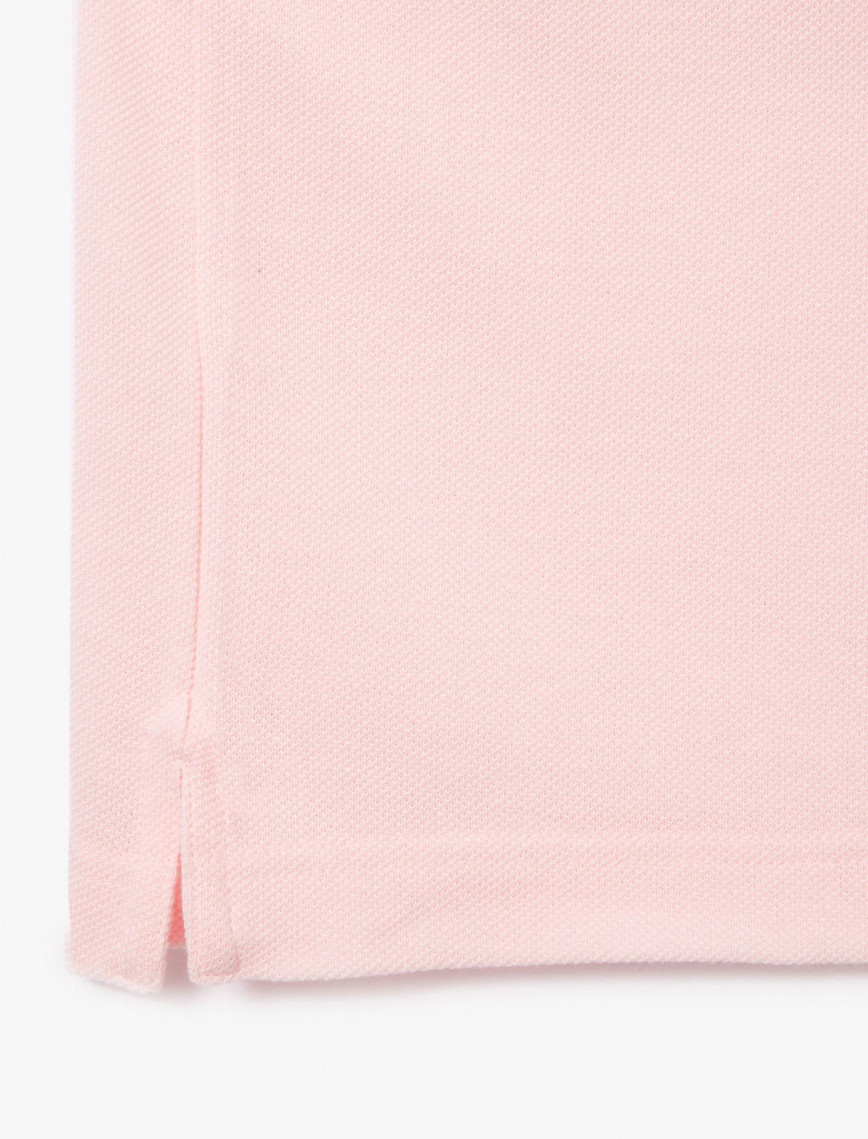 Lacoste L.12.12 Erkek Slim Fit Açık Pembe Polo
