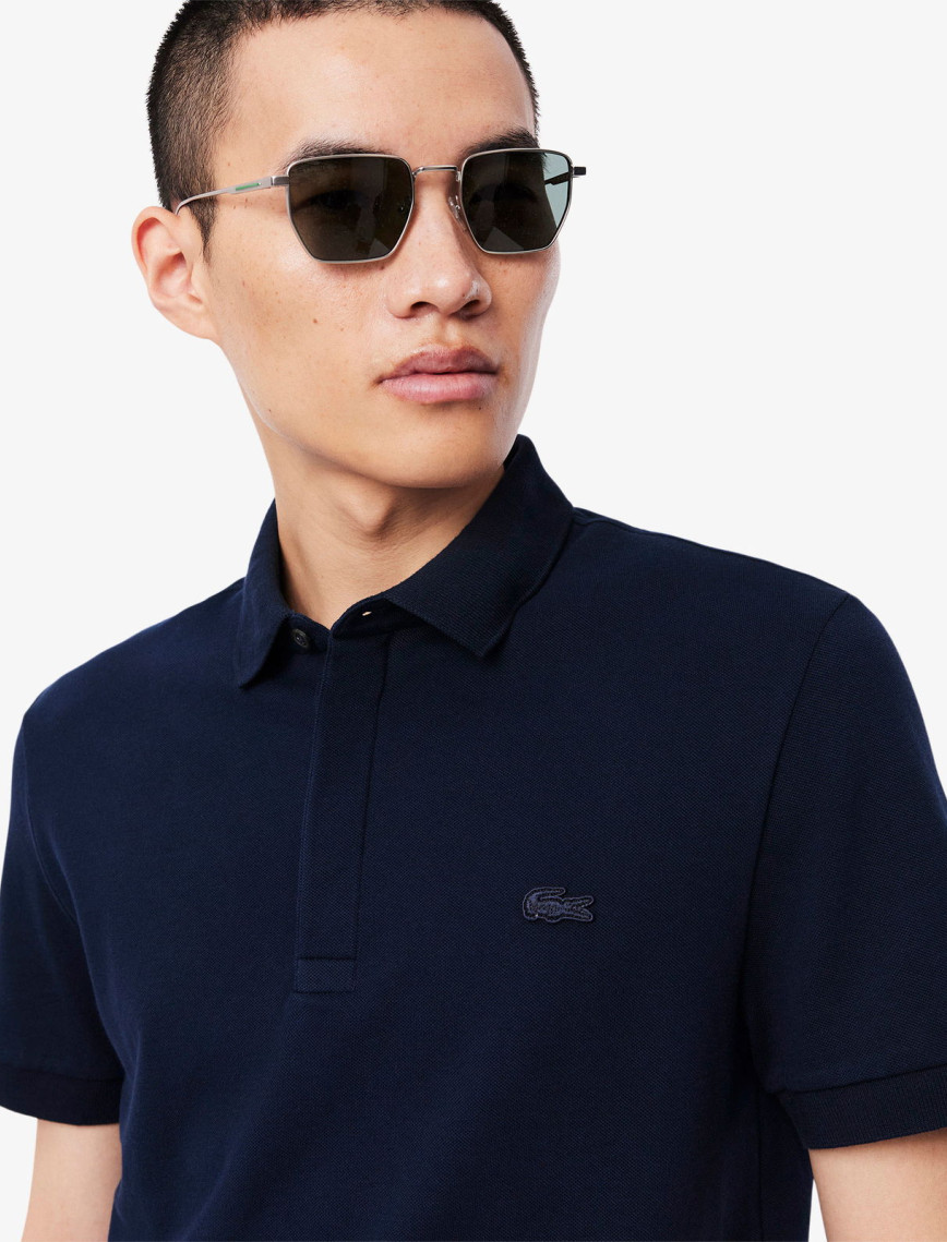Lacoste Paris Erkek Regular Fit Lacivert Polo Lacoste Paris Erkek Regular Fit Lacivert Polo