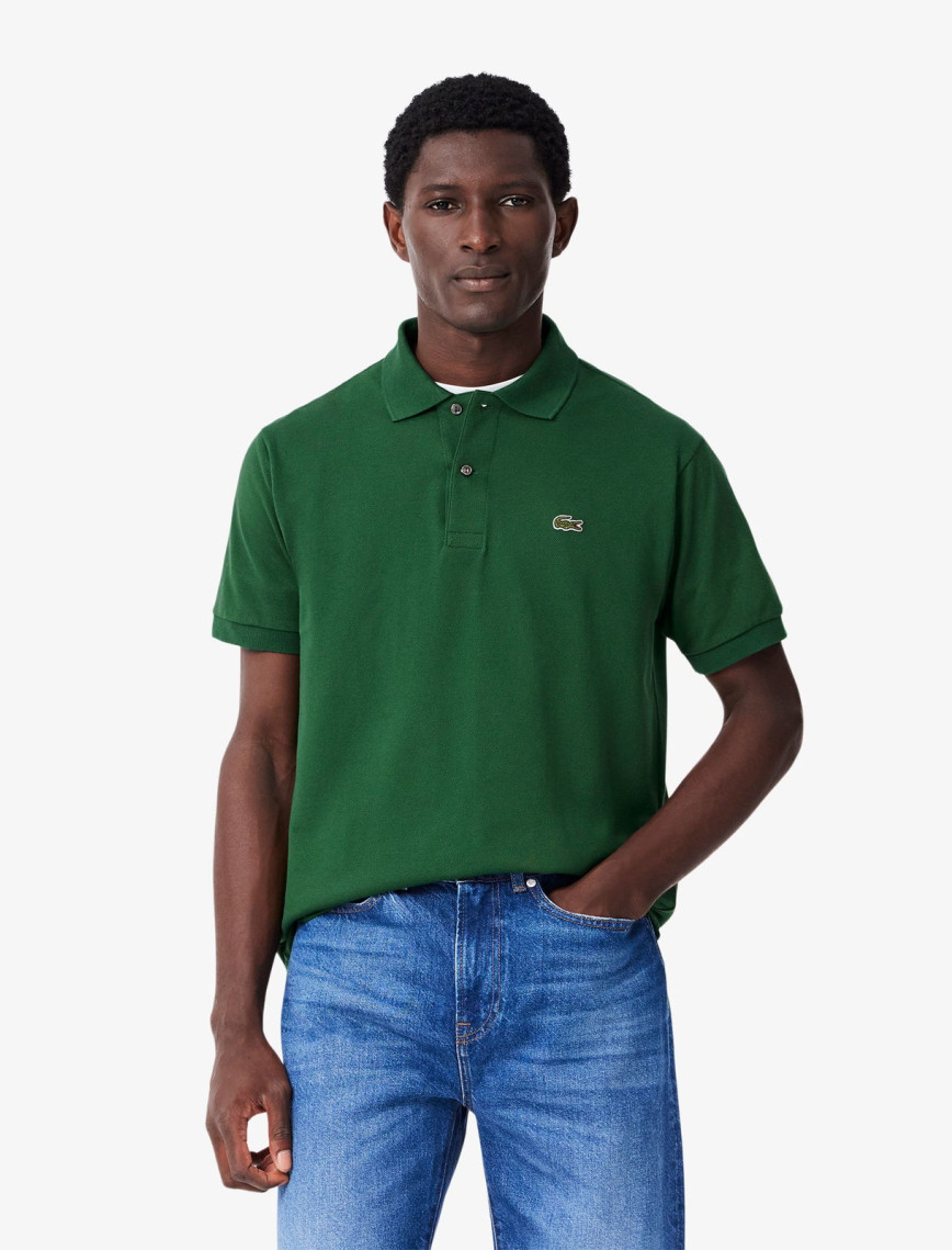 Lacoste L.12.12 Erkek Classic Fit Yeşil Polo Lacoste L.12.12 Erkek Classic Fit Yeşil Polo