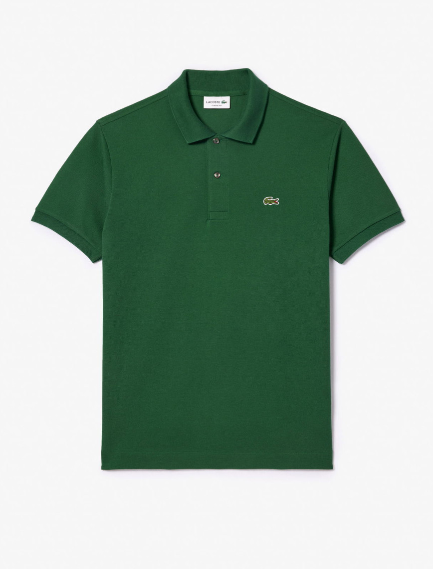 Lacoste L.12.12 Erkek Classic Fit Yeşil Polo Lacoste L.12.12 Erkek Classic Fit Yeşil Polo