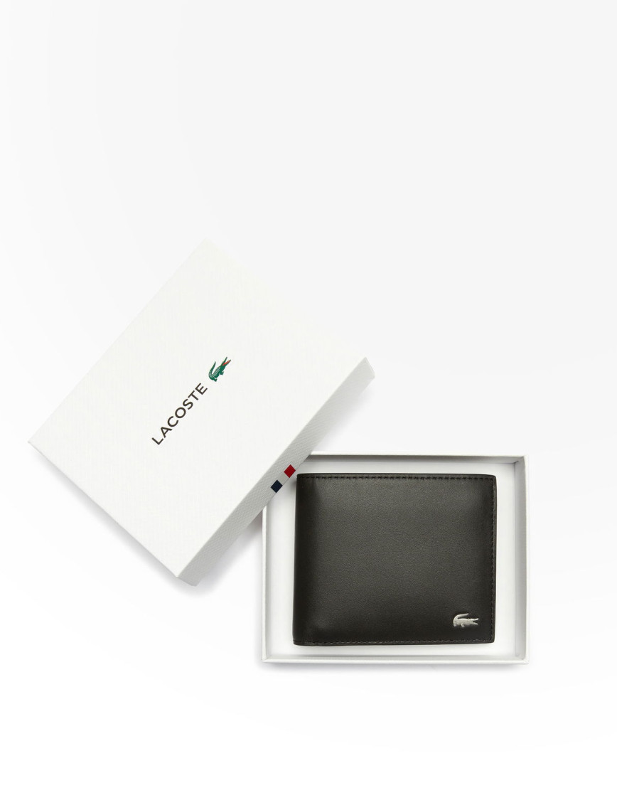 Lacoste FG Erkek Deri Siyah Cüzdan Lacoste FG Erkek Deri Siyah Cüzdan