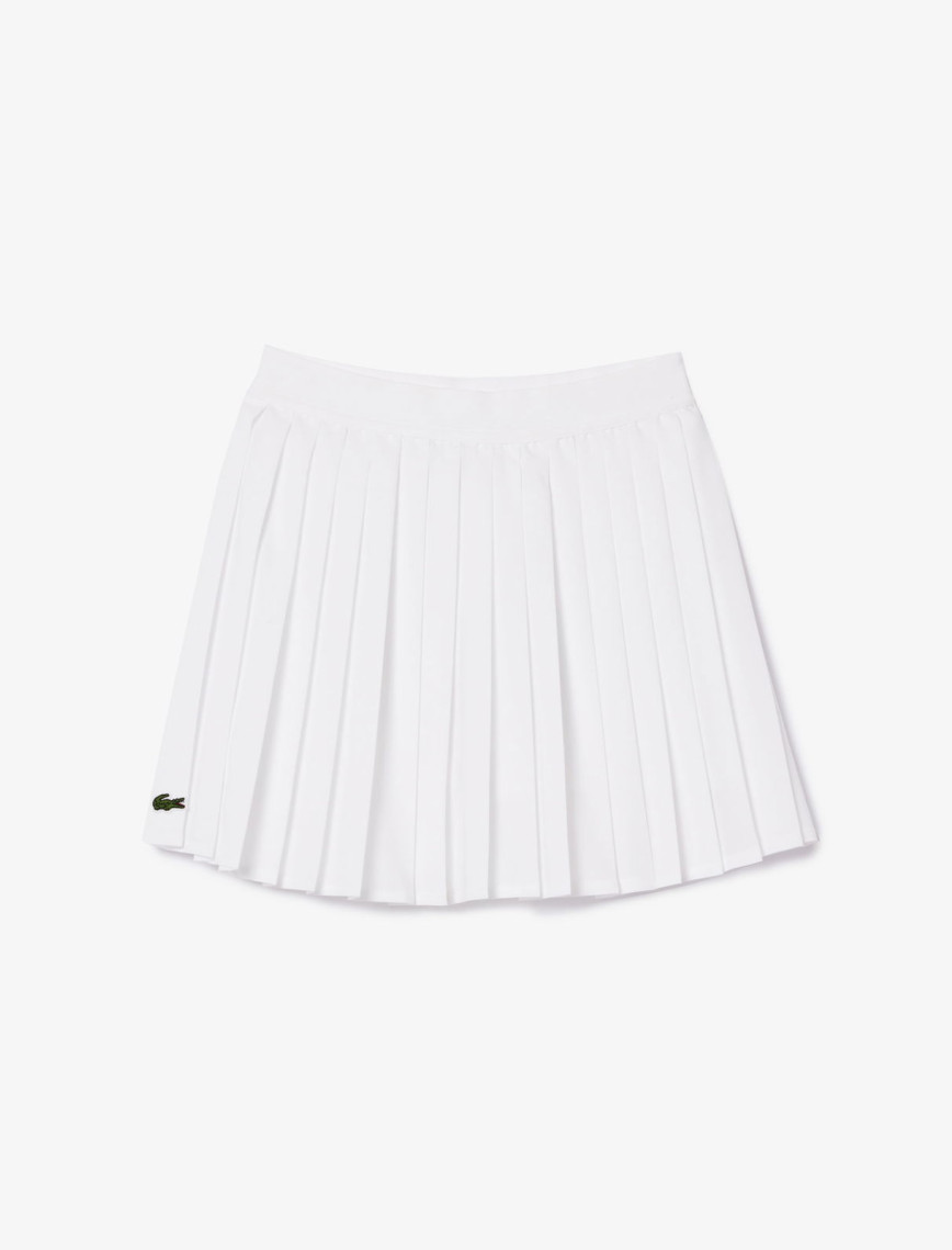 Lacoste Kız Çocuk Pileli Beyaz Etek Lacoste Kız Çocuk Pileli Beyaz Etek