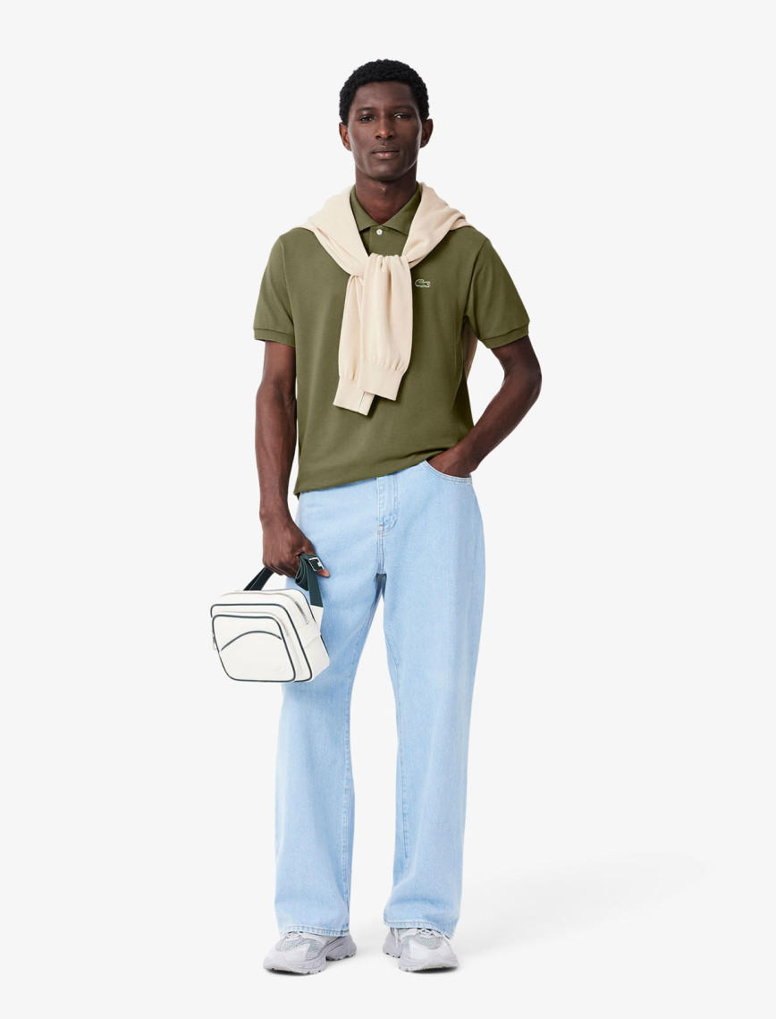 Lacoste L.12.12 Erkek Classic Fit Haki Polo Lacoste L.12.12 Erkek Classic Fit Haki Polo