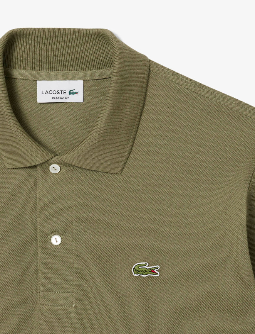 Lacoste L.12.12 Erkek Classic Fit Haki Polo Lacoste L.12.12 Erkek Classic Fit Haki Polo