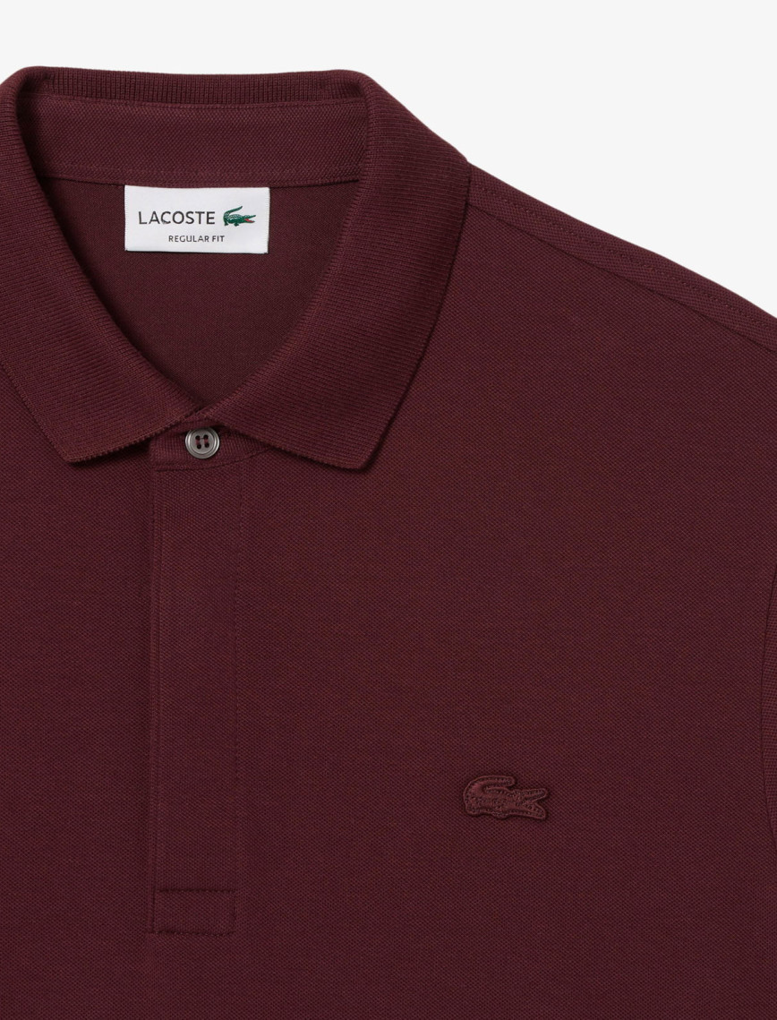 Lacoste Paris Erkek Regular Fit Bordo Polo Lacoste Paris Erkek Regular Fit Bordo Polo