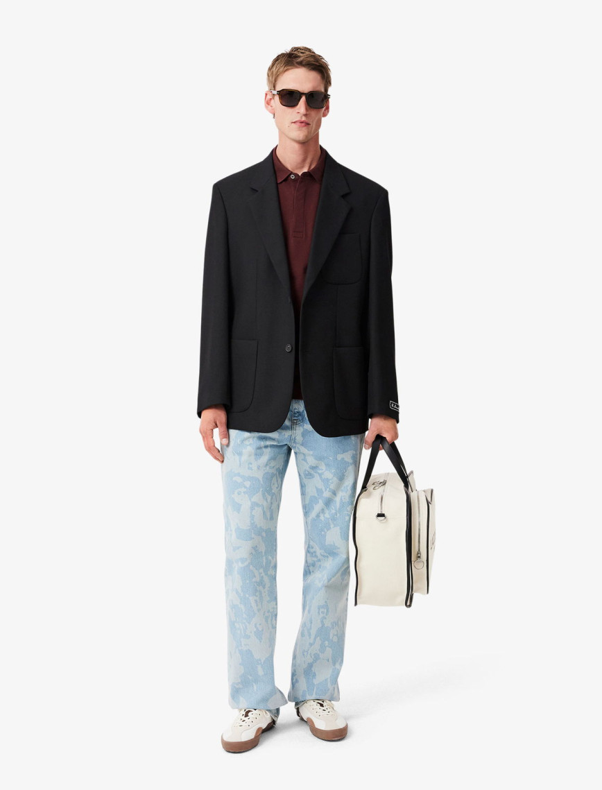 Lacoste Paris Erkek Regular Fit Bordo Polo Lacoste Paris Erkek Regular Fit Bordo Polo